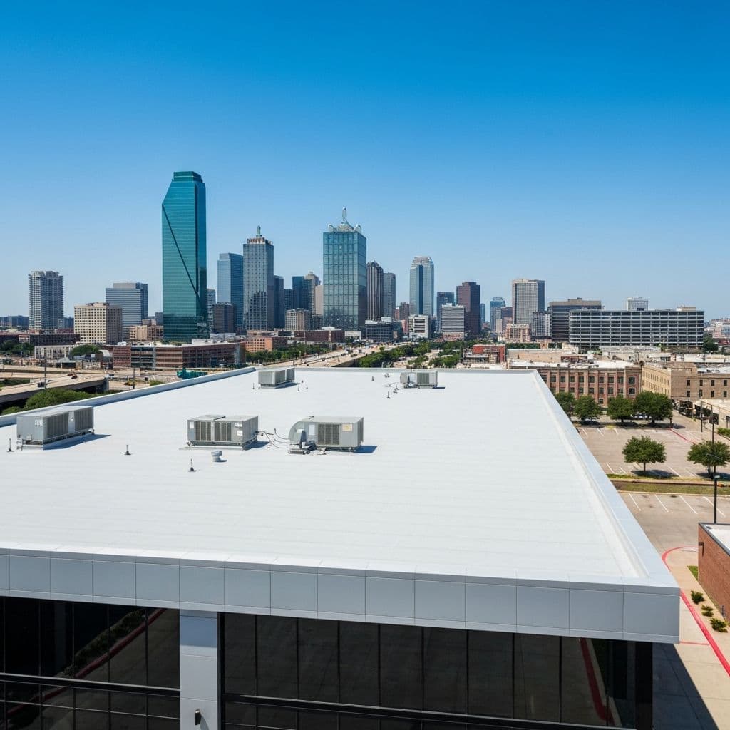 Commercial roofing installation in Dallas-Fort Worth